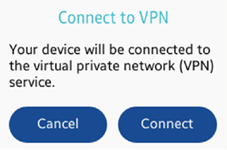 Connecting VPN