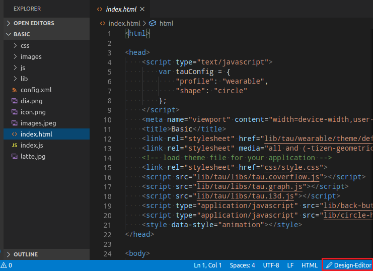 live html editor visual studio