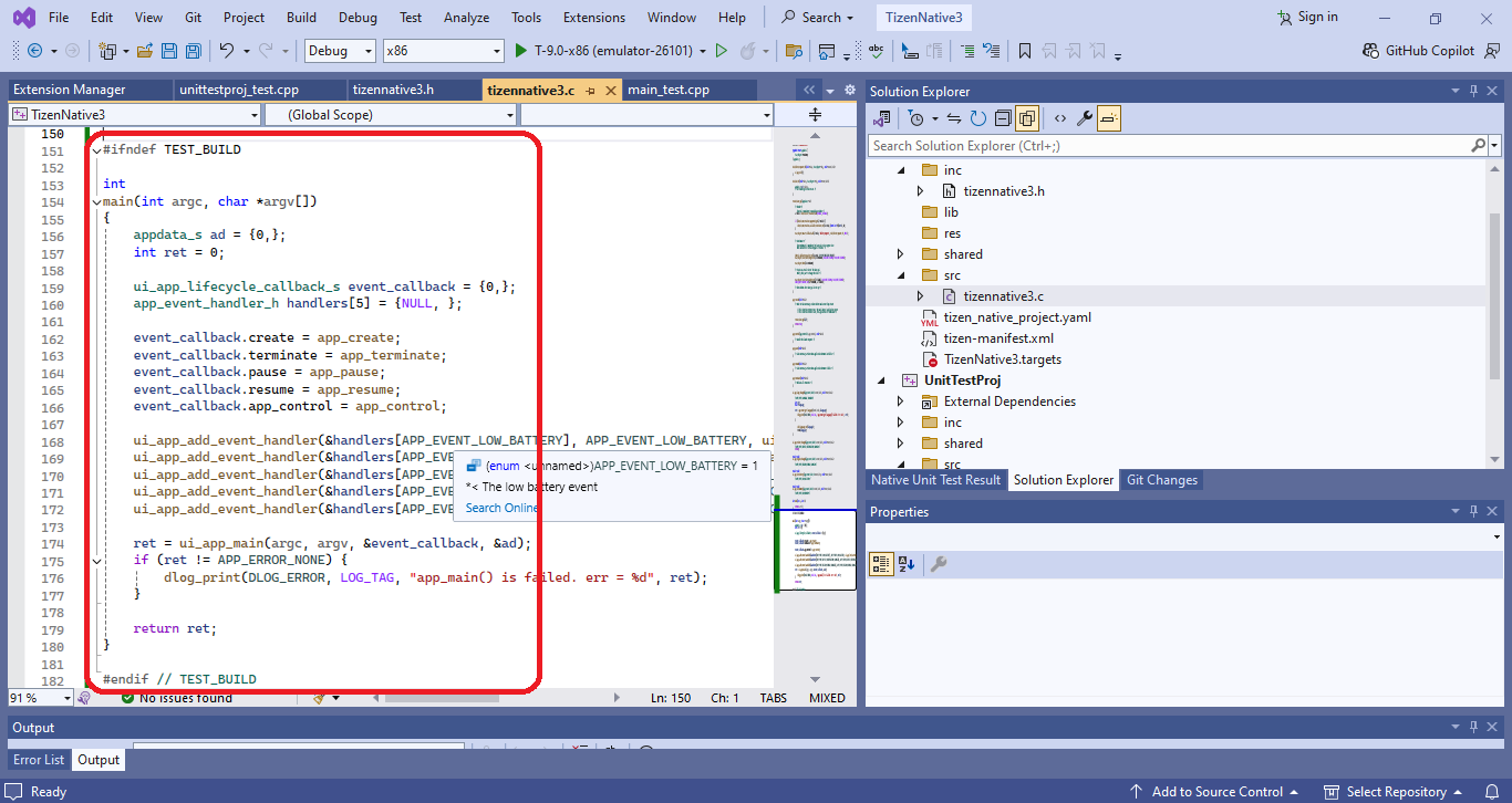 enclosing main method with macros