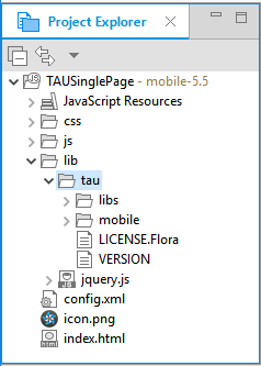 TAU library directory