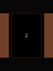 Thumbnail component on a rectangular device