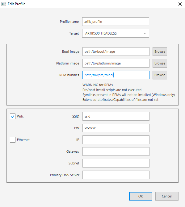 IoT Setup Manager Edit