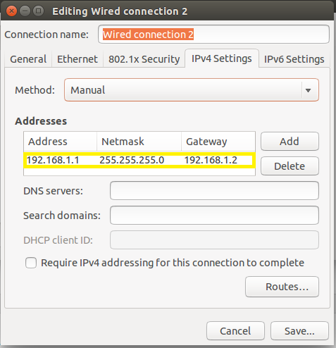 Linux Network Configuration