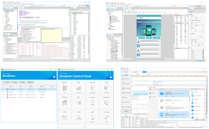 commands for tizen studio