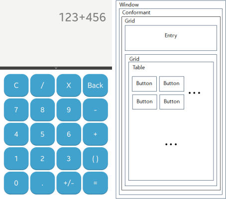 [UI Sample] Calculator screen