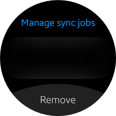 Removing sync jobs