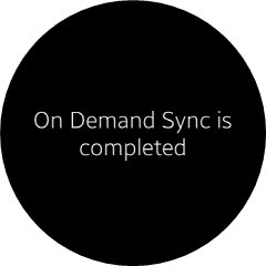 On Demand Sync