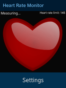 Heart Rate Monitor screens
